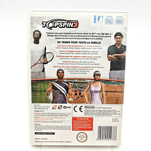 TOP SPIN 3 - NINTENDO WII - Strike Games