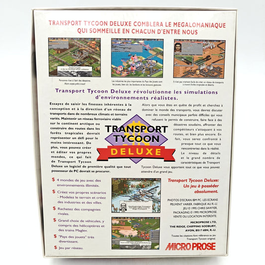 TRANSPORT TYCOON DELUXE - PC BIG BOX - Strike Games