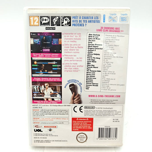 U-SING - NINTENDO WII - Strike Games