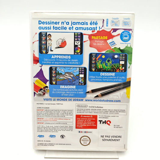 UDRAW STUDIO : DESSINER FACILEMENT ! - NINTENDO WII - Strike Games