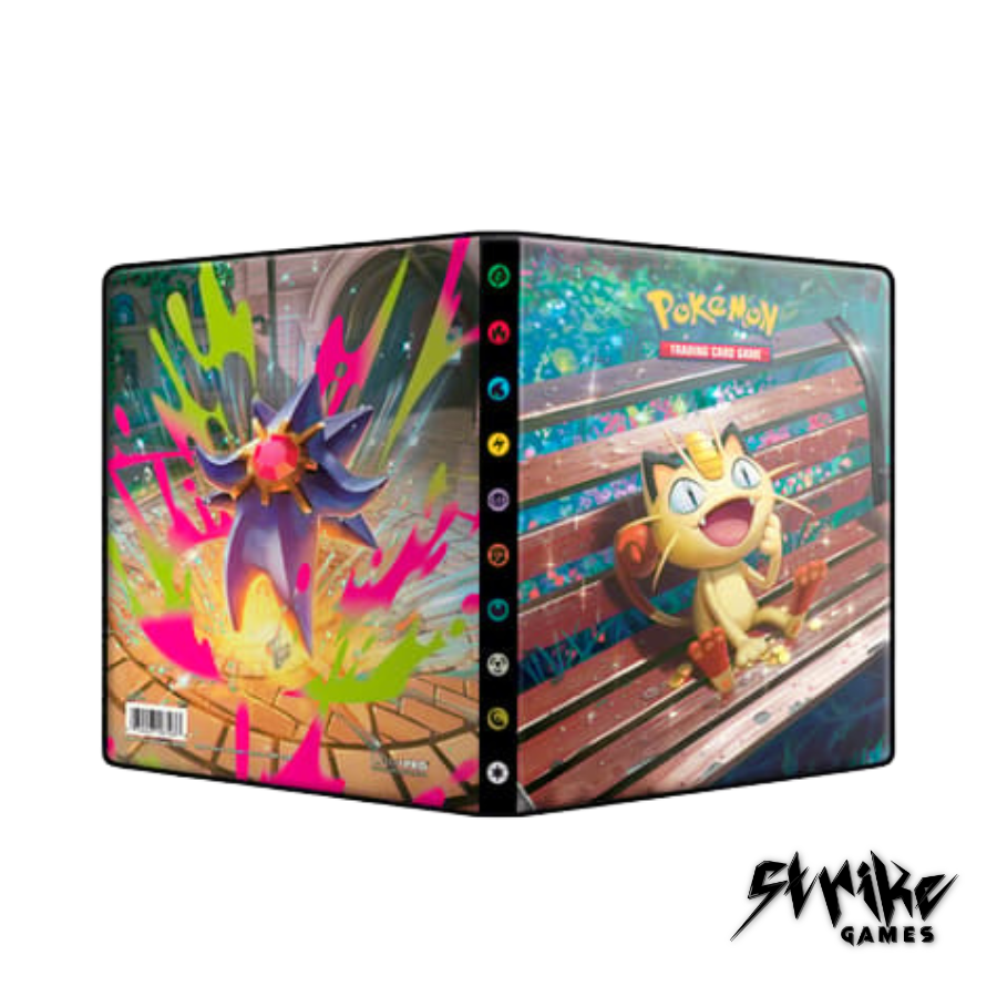 Ultra Pro - Pokémon JCC - Méga-Évolution - Portfolio à 4 pochettes ME03 Équilibre Parfait - Strike Games