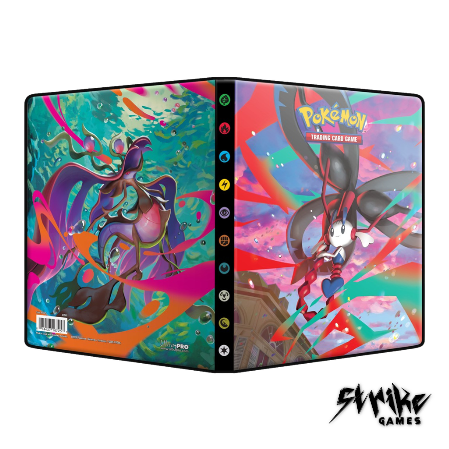 Ultra Pro - Pokémon JCC - Méga-Évolution - Portfolio à 4 pochettes ME04 Chaos Ascendant - Strike Games