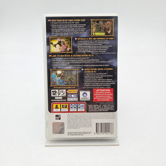 UNTOLD LEGENDS THE WARRIOR'S CODE - PLAYSTATION PORTABLE - Strike Games