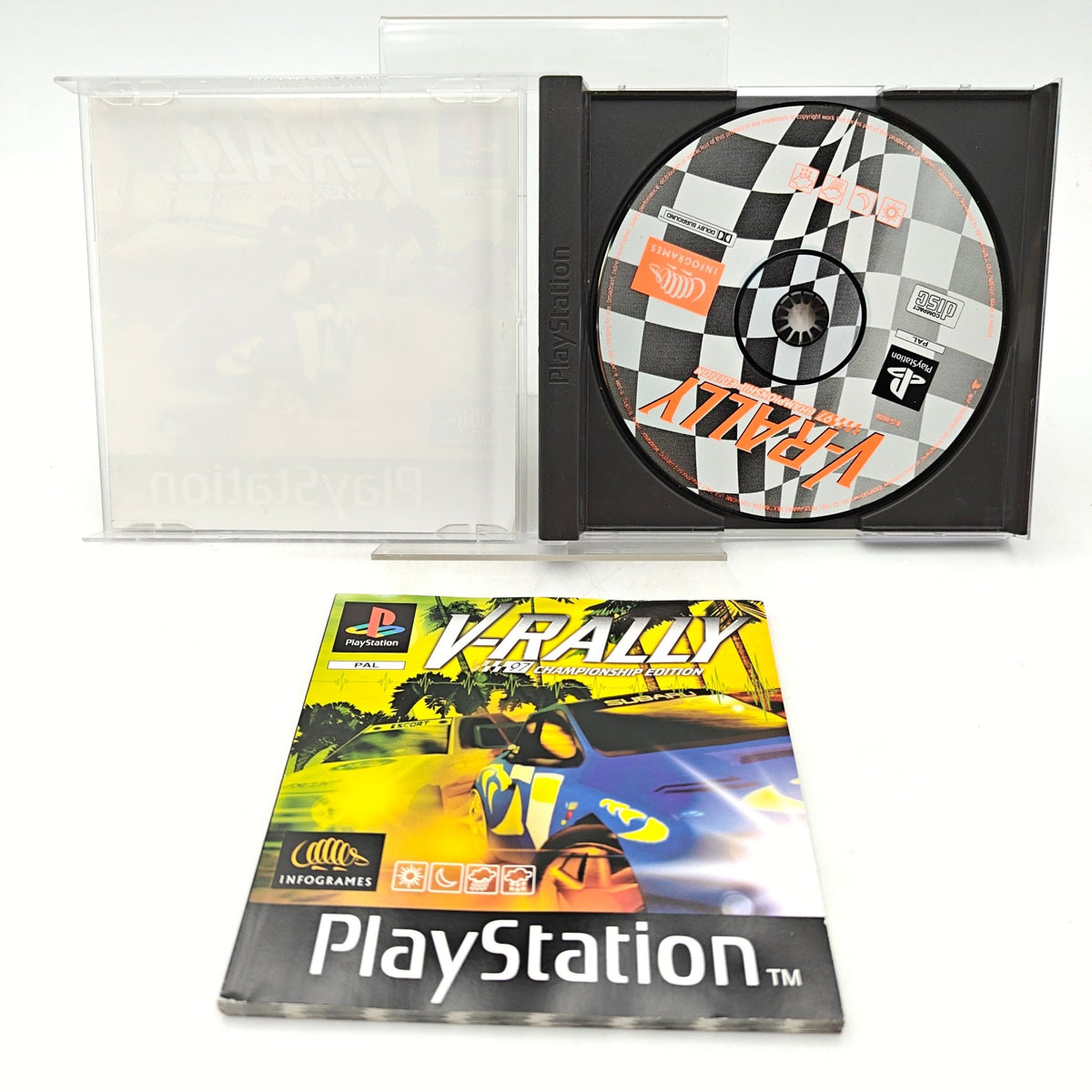 V-RALLY - PLAYSTATION 1 - Strike Games