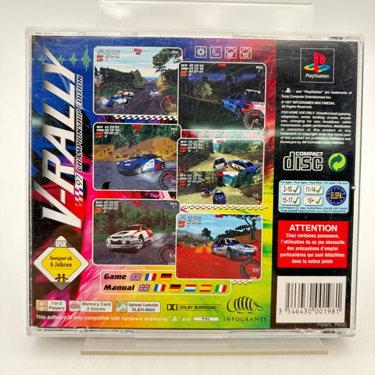 V-RALLY - PLAYSTATION 1 - Strike Games
