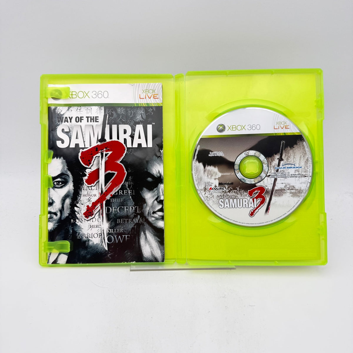 WAY OF THE SAMURAI 3 - XBOX 360 - Strike Games