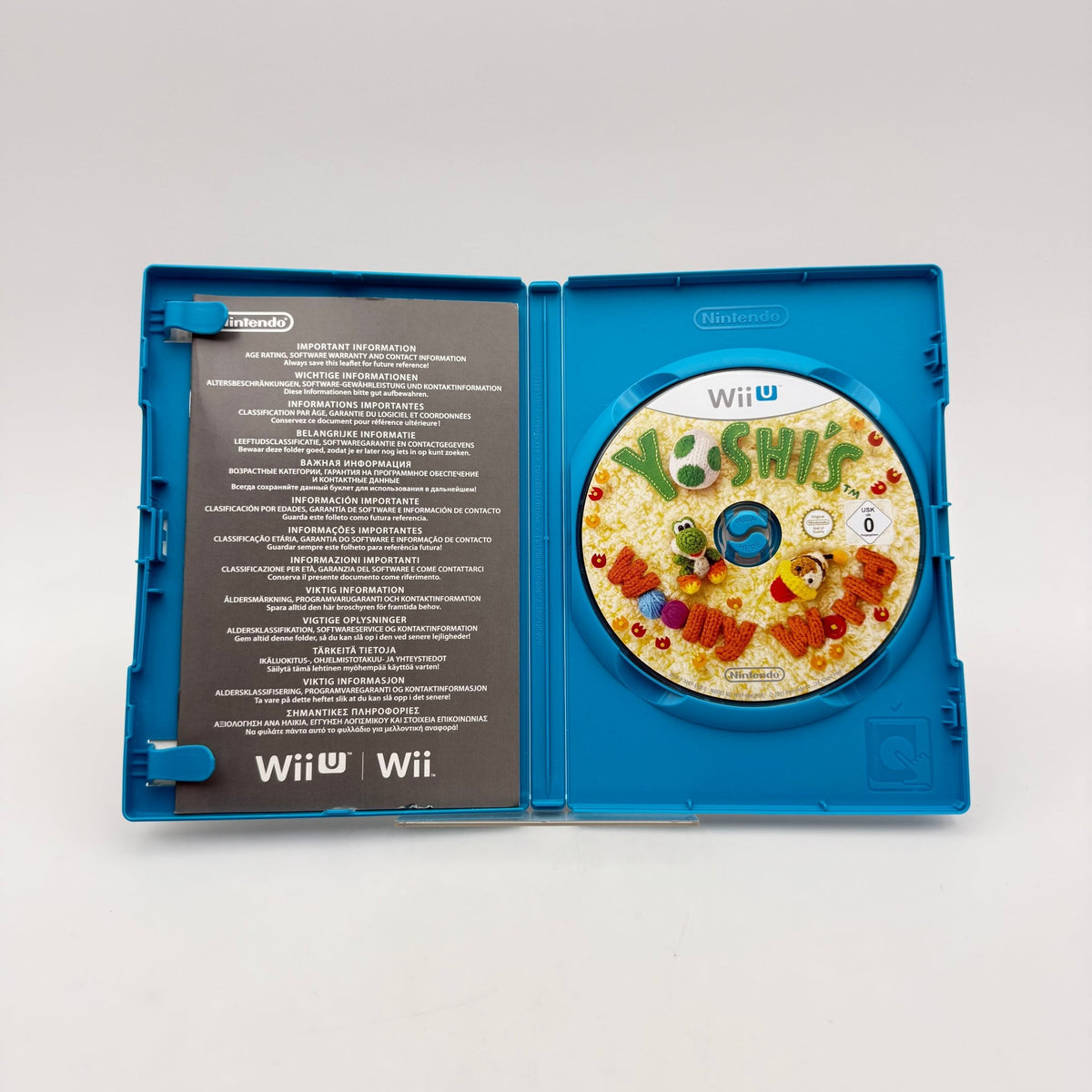 YOSHI'S WOOLLY WORLD AMIIBO PACK - NINTENDO WII U - Strike Games