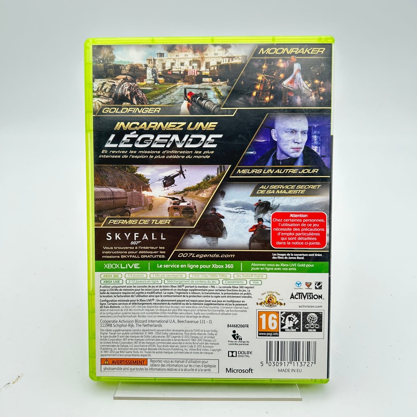 007 LEGENDS - XBOX 360 - Strike Games