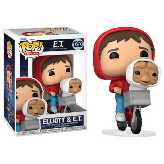 ET 40Th Anniversary - POP N° 1252 - Elliot w/ET in Bike Basket