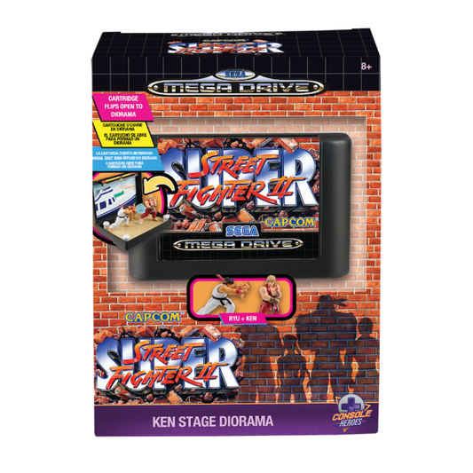 CONSOLE HEROES - Mega Drive Street Fighter 2 - Statuette 7cm