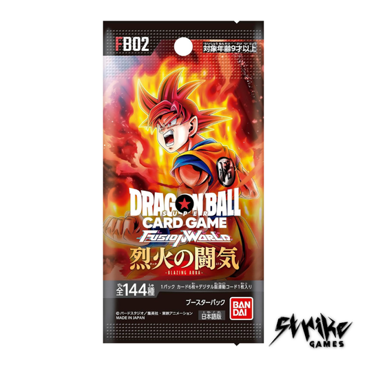 DRAGON BALL SUPER FUSION WORLD - FB02 - BOOSTER UNITAIRE | JP