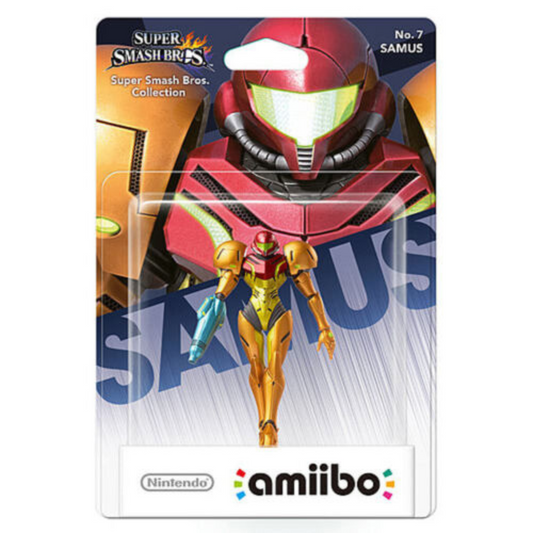 Amiibo n°7 Samus - Super Smash Bros. Collection
