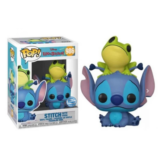 LILO & STITCH - POP 986 - Stitch with Frog Special Edition