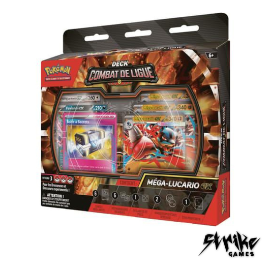 Pokémon JCC : Deck Combat de Ligue Méga-Lucario-ex - FR