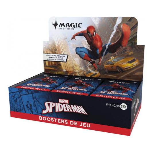 Magic: The Gathering - Display de Boosters de jeu Marvel Spider-Man (30 Boosters) FR