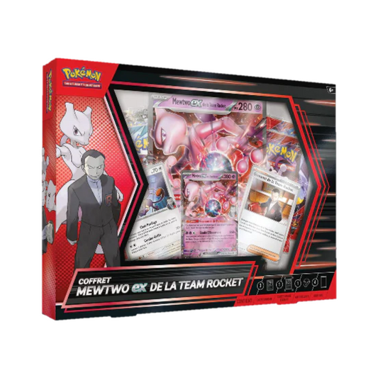 Pokémon - Coffret Mewtwo Ex de la Team Rocket