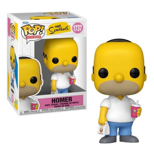 LES SIMPSONS - POP TV N° 1737 - Homer (Krusty Burger)