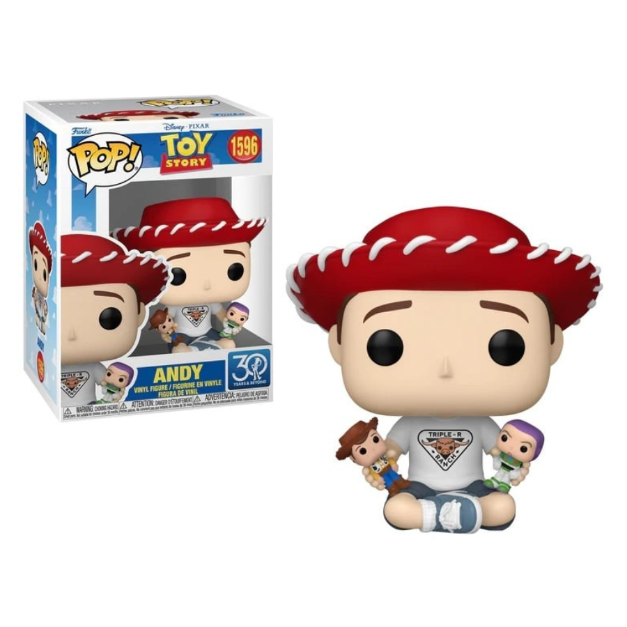 TOY STORY 30EME ANNIVERSAIRE - POP Disney N° 1596 - Andy