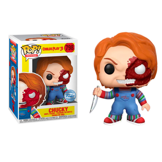 CHUCKY - POP Movies 798 - Chucky Half (BD)