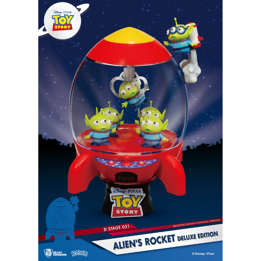 TOY STORY - Alien's Rocket "Deluxe Edition" - Diorama D-Stage 15cm
