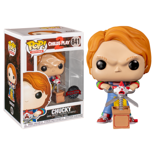 CHUCKY - POP Movies 841 - Chucky w/ Buddy & Ciseaux géants