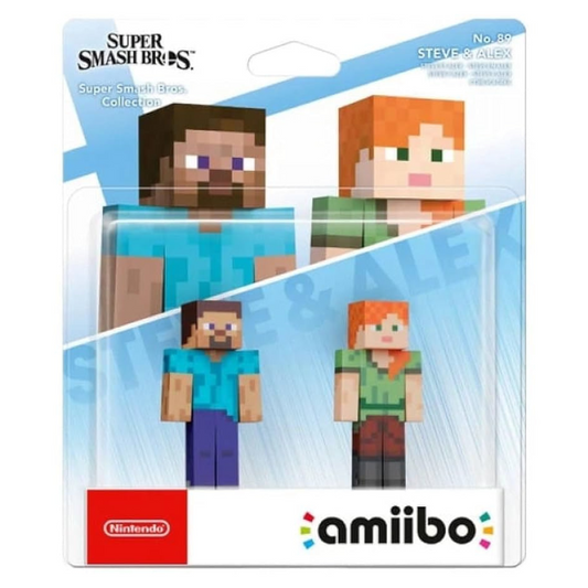 Amiibo Steve et Alex 2 en 1
