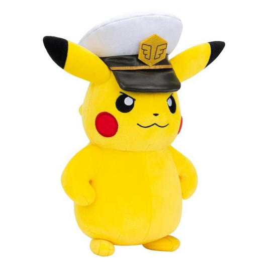 POKEMON - Capitaine Pikachu - Peluche 20cm