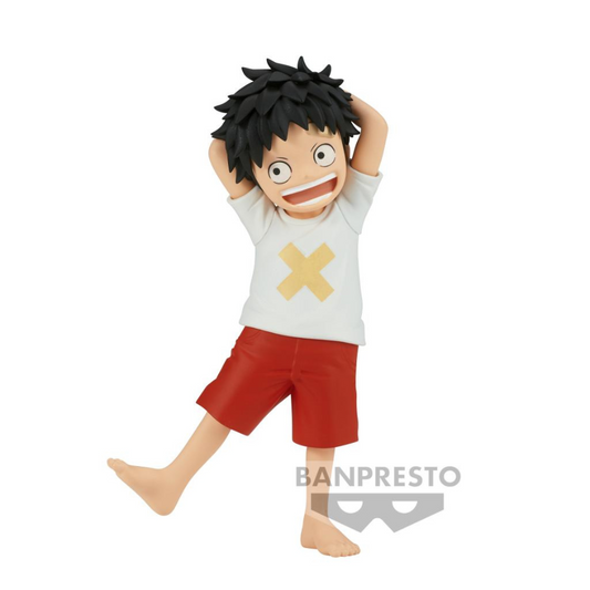 ONE PIECE FILM RED - Monkey.D.Luffy Enfant - 12cm