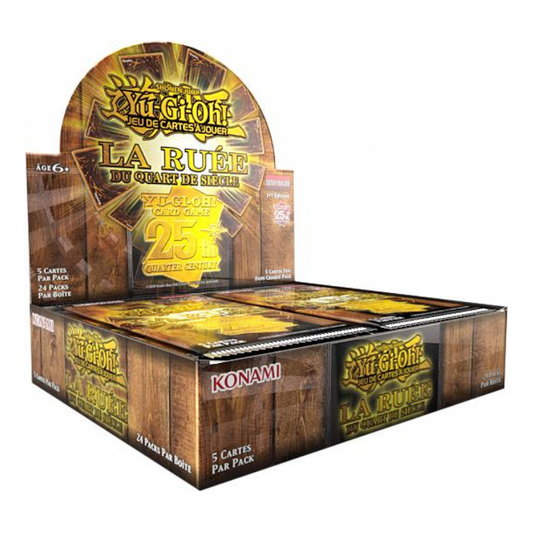 Yu-Gi-Oh - La Ruée Du Quart De Siècle - DISPLAY (24 boosters) - FR