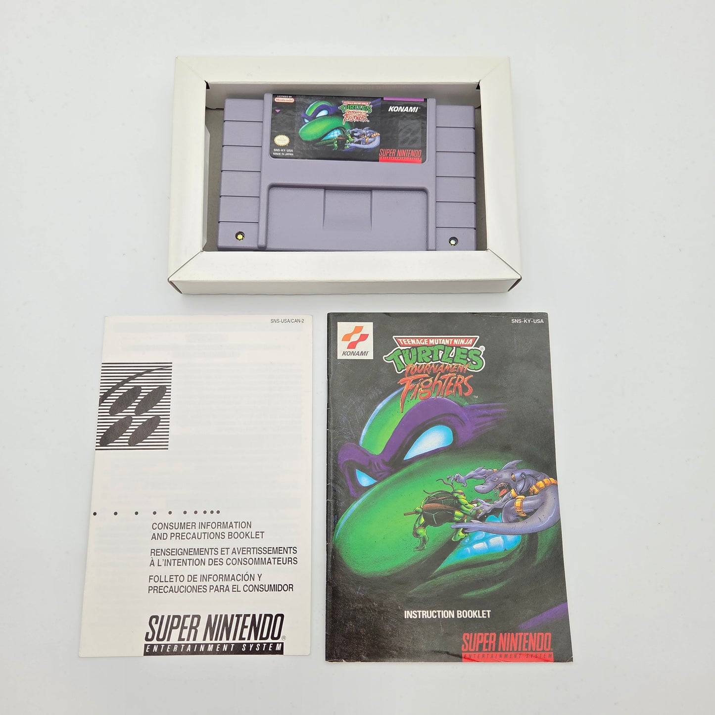 Teenage Mutant Ninja Turtles Tournament Fighters - Super Nintendo