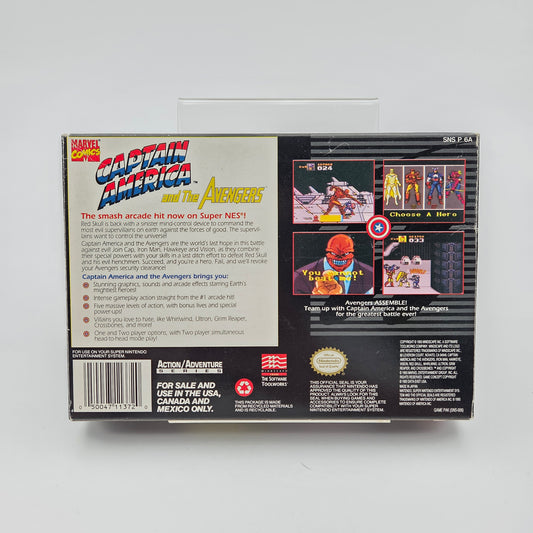 Captain America and The Avengers - Super Nintendo