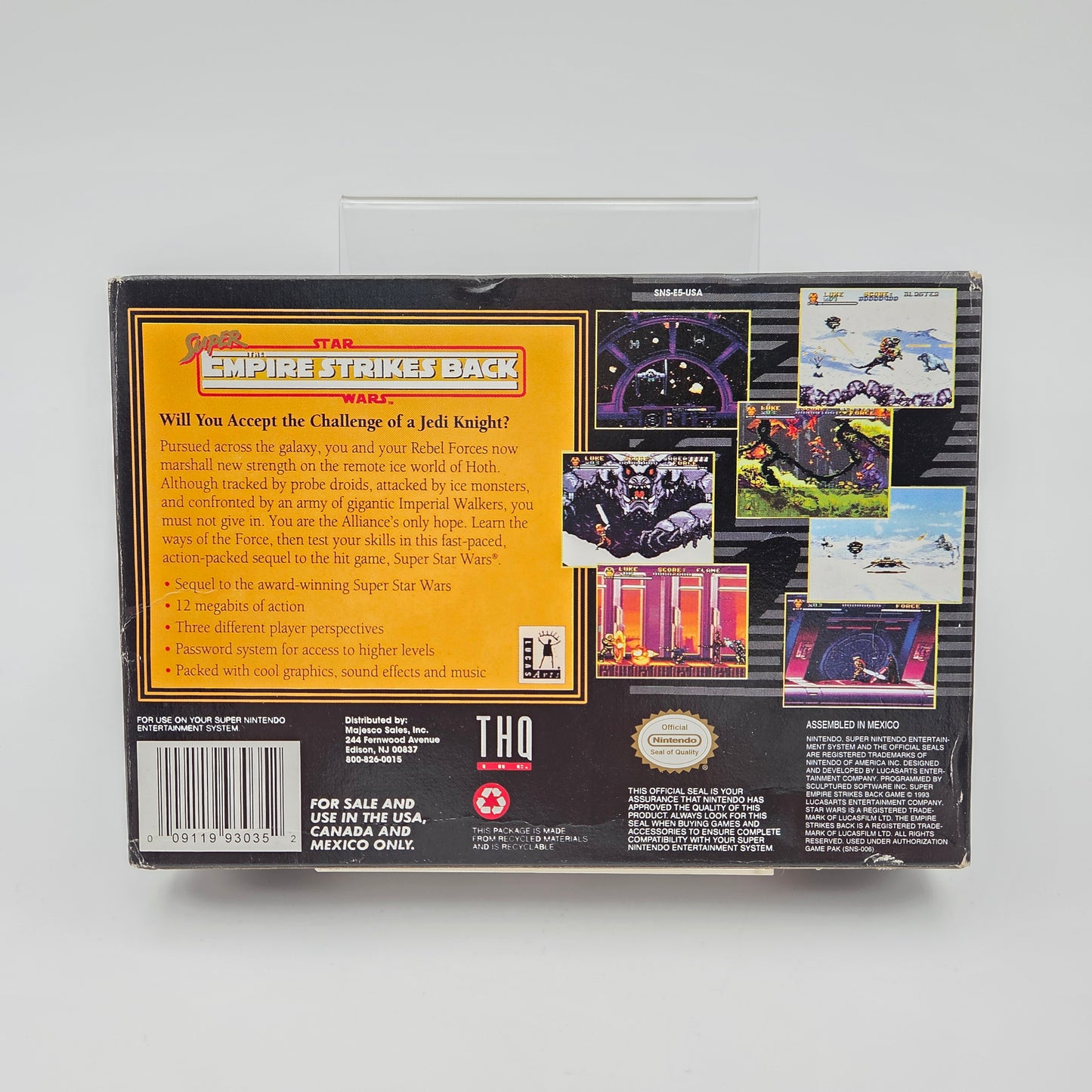 Super Star Wars Empire Strikes Back - Super Nintendo
