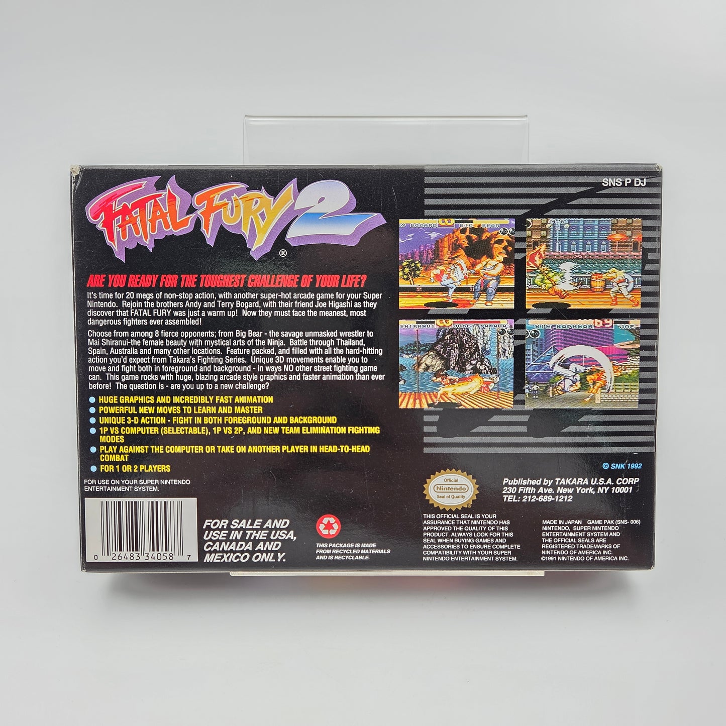 Fatal Fury 2 - Super Nintendo