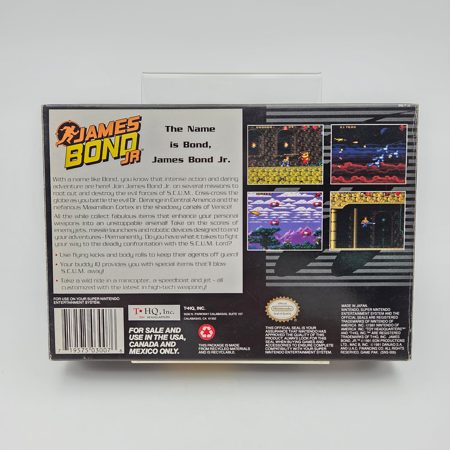 James Bond Jr - Super Nintendo