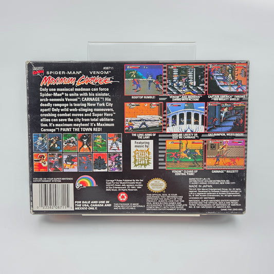 Maximum Carnage - Super Nintendo
