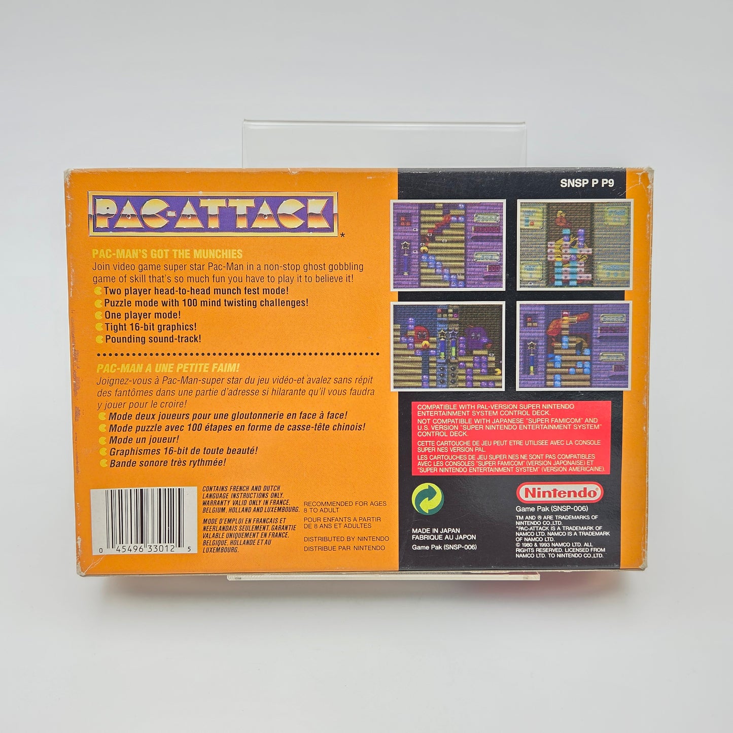 Pac-Attack - Super Nintendo