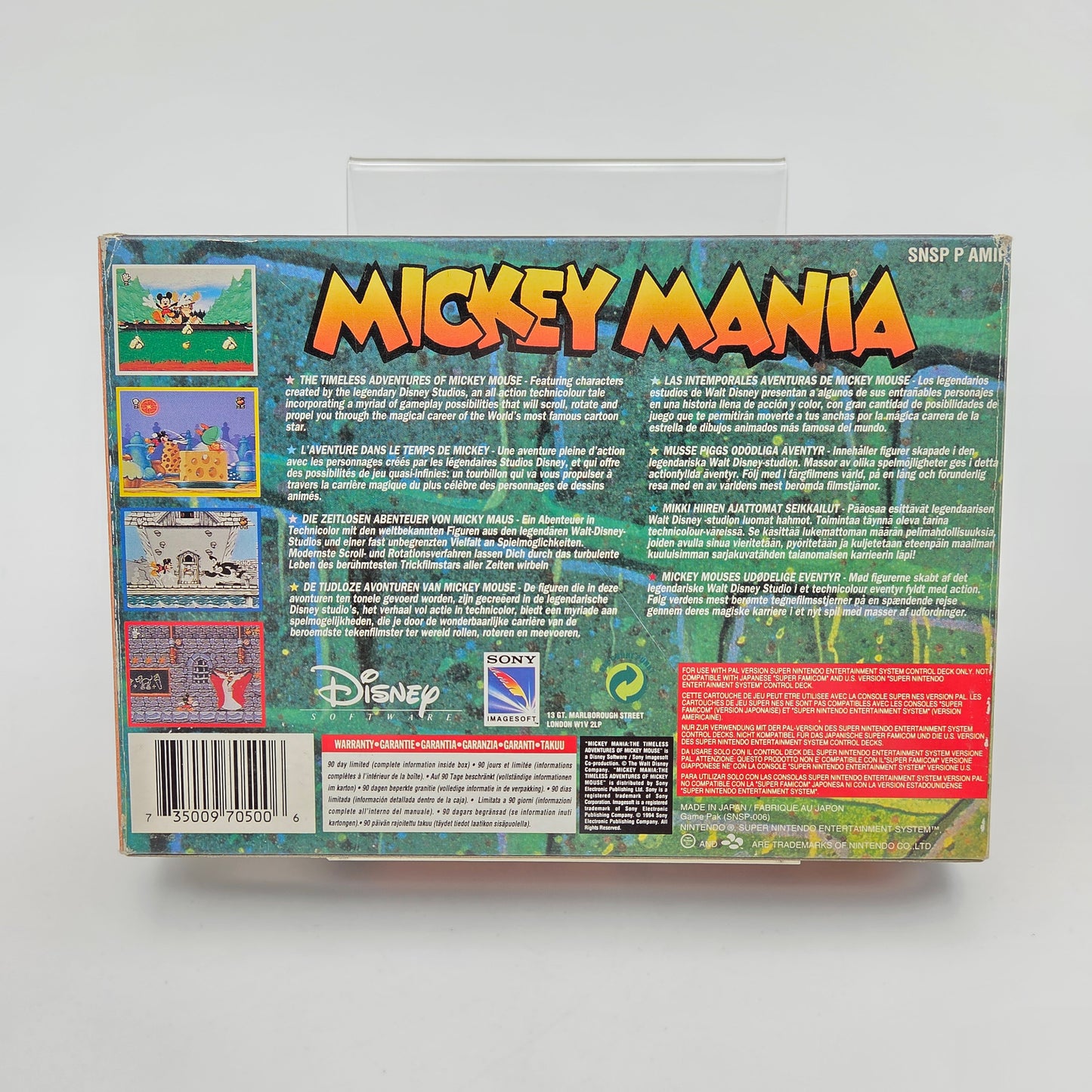 Mickey Mania - Super Nintendo