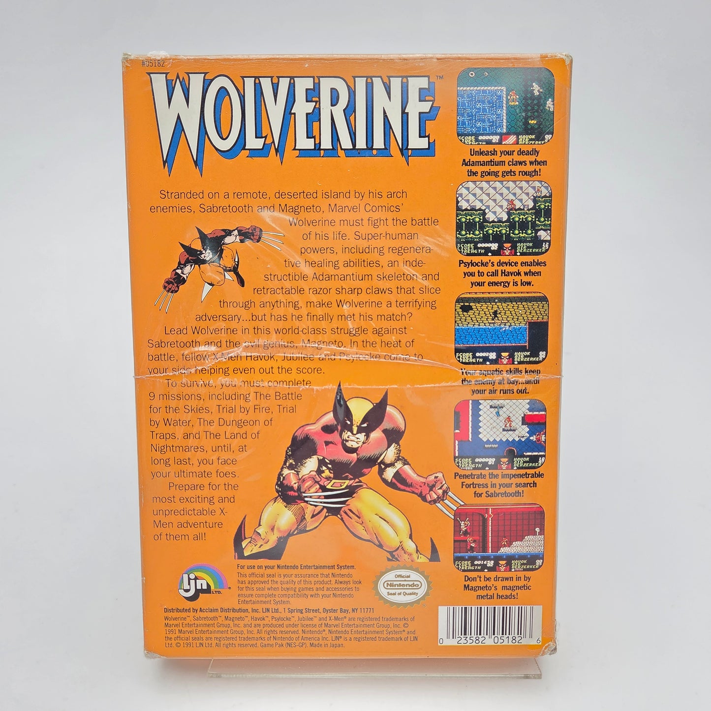 Wolverine - Nintendo Entertainment System [NEUF]
