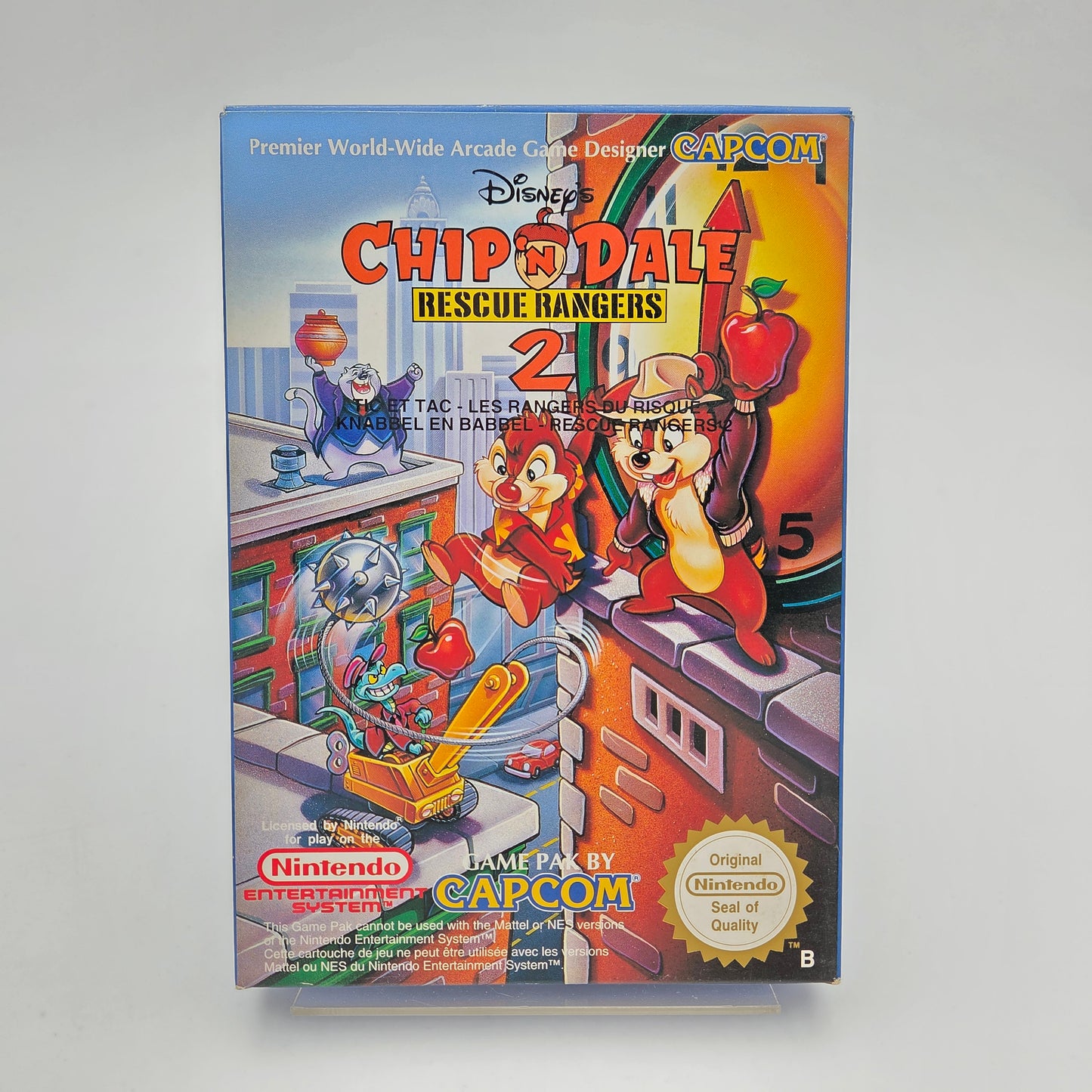 Chip 'n Dale Rescue Rangers 2 - Nintendo Entertainment System