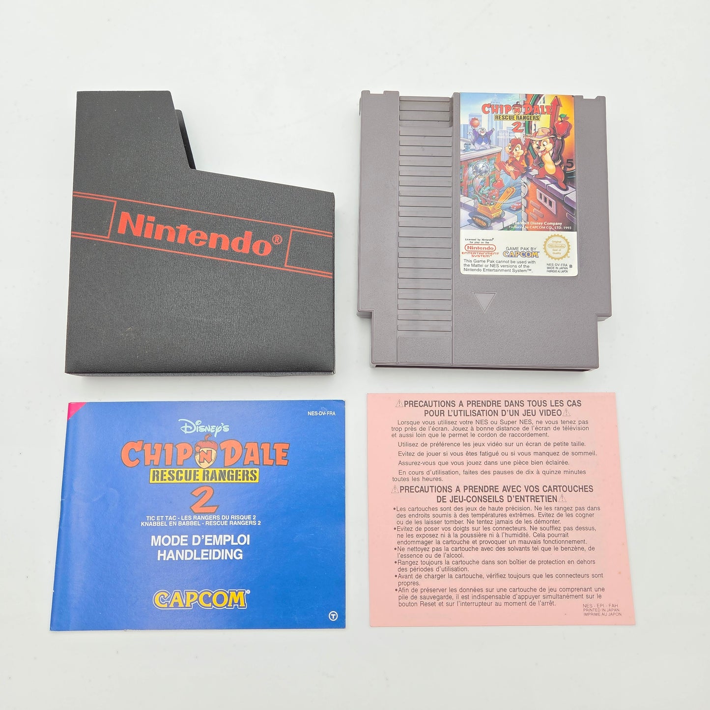 Chip 'n Dale Rescue Rangers 2 - Nintendo Entertainment System