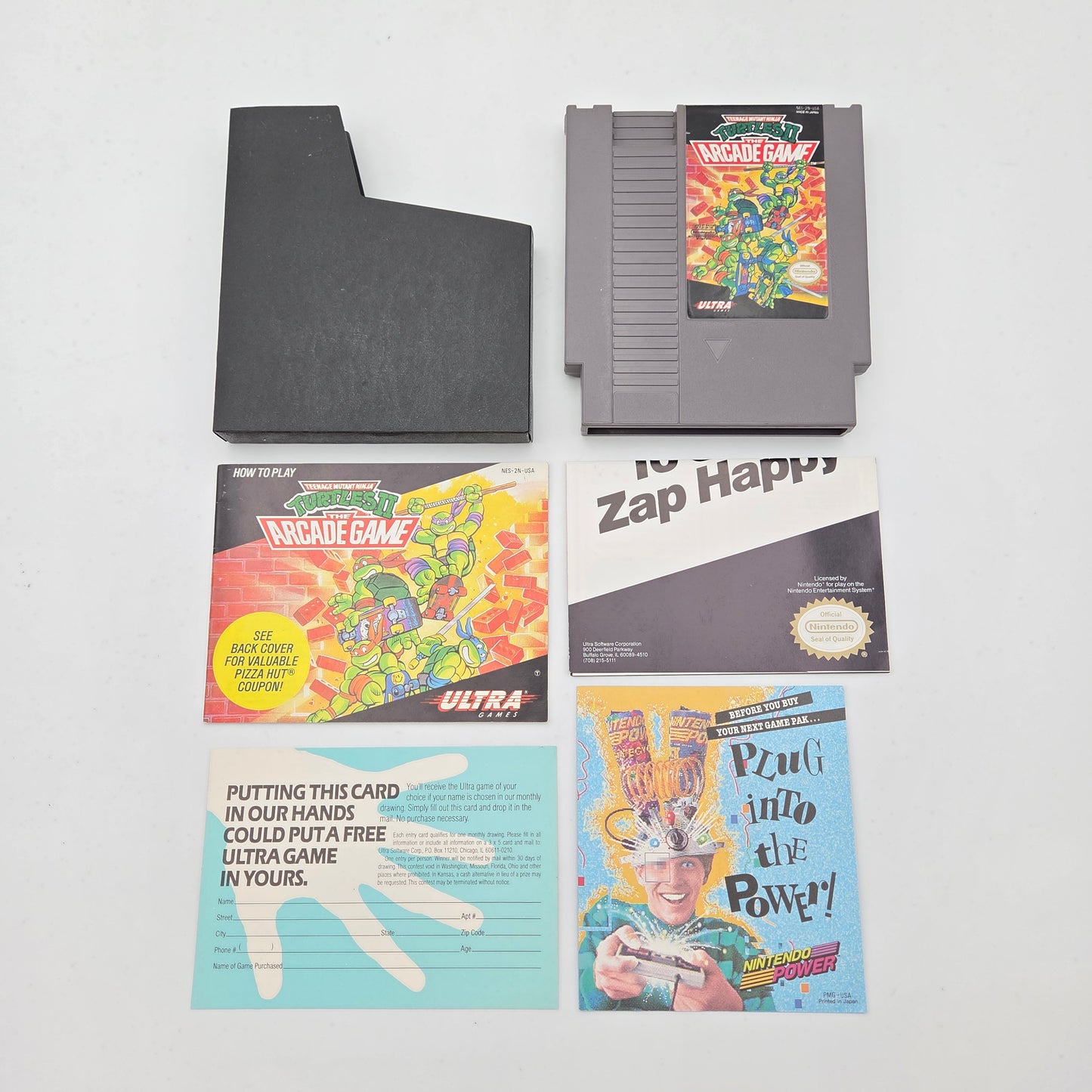 Teenage Mutant Ninja Turtles 2 The Arcade Game - Nintendo Entertainment System