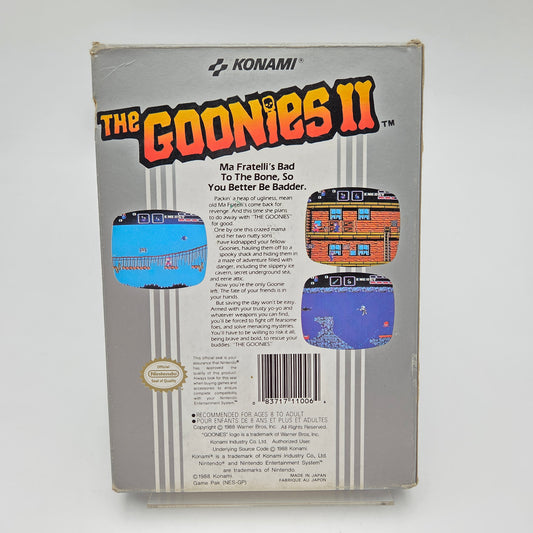 The Goonies 2 - Nintendo Entertainment System