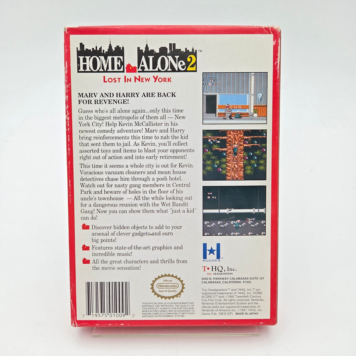 Home Alone 2 - Nintendo Entertainment System