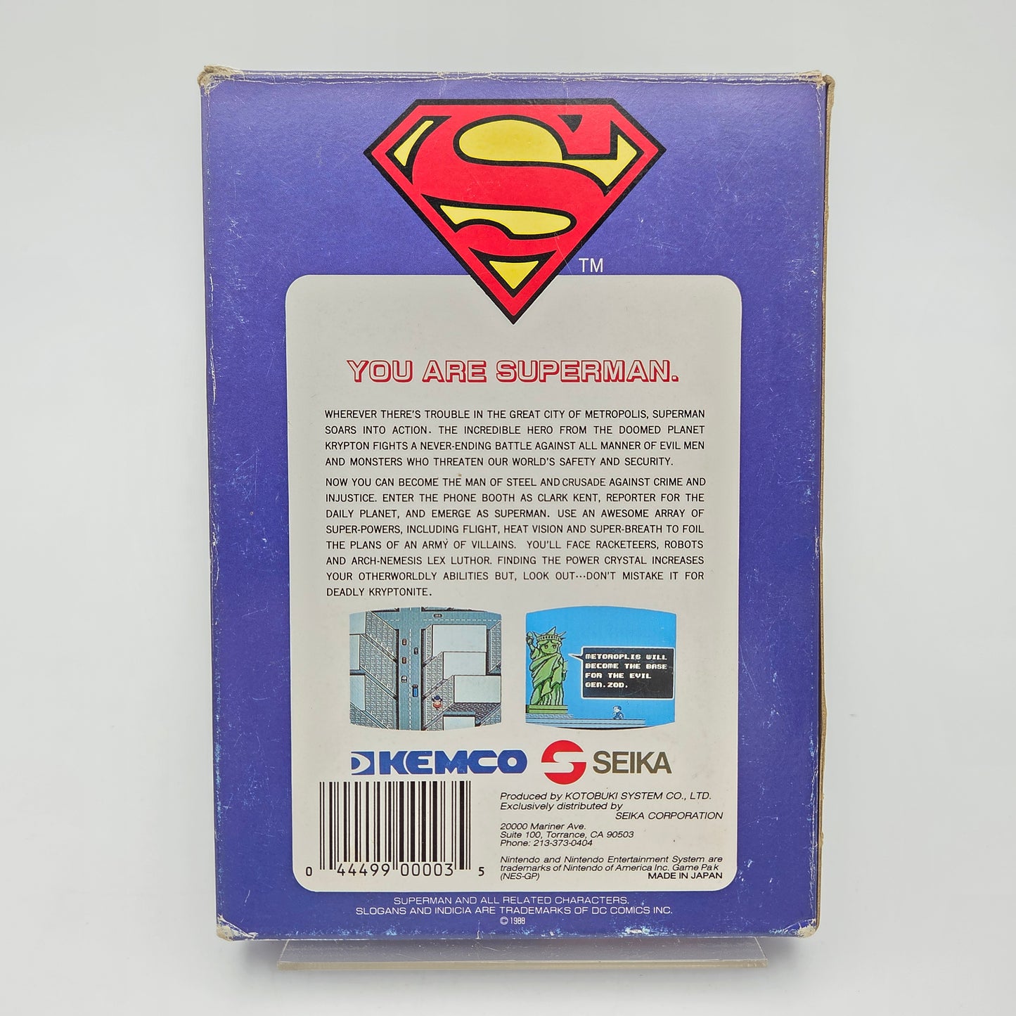 Superman - Nintendo Entertainment System