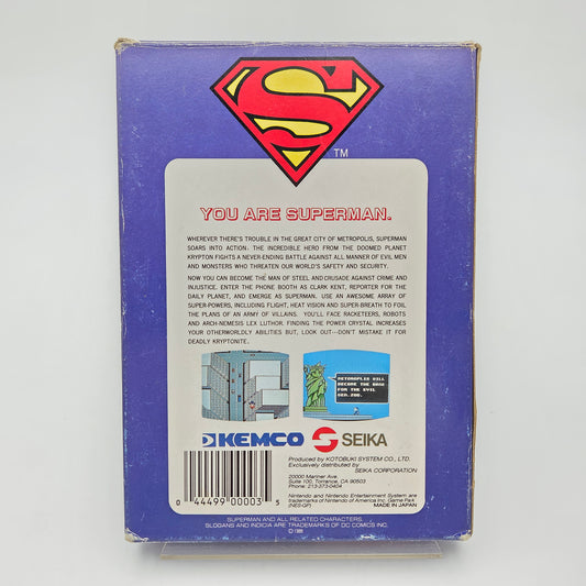 Superman - Nintendo Entertainment System