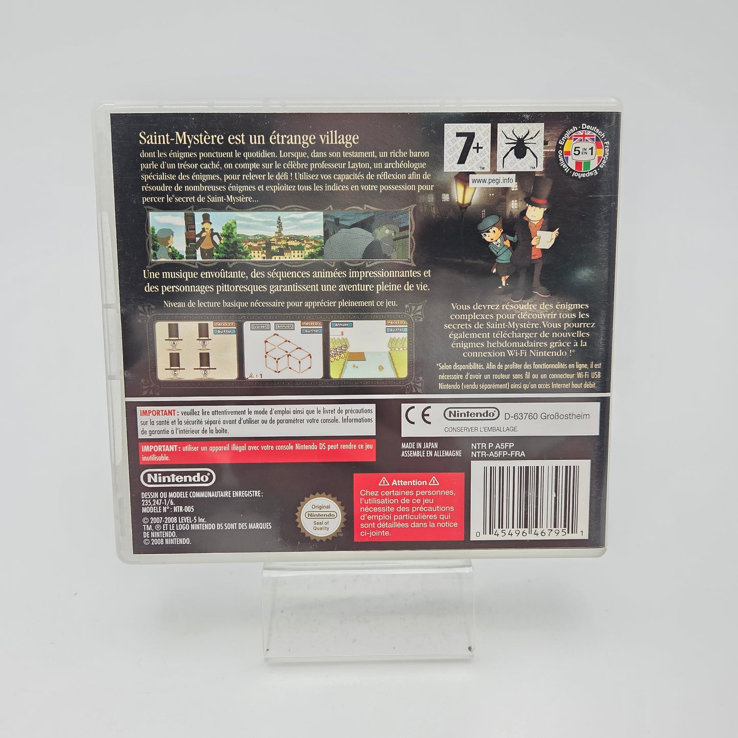 Professeur Layton et L'Etrange Village - Nintendo DS