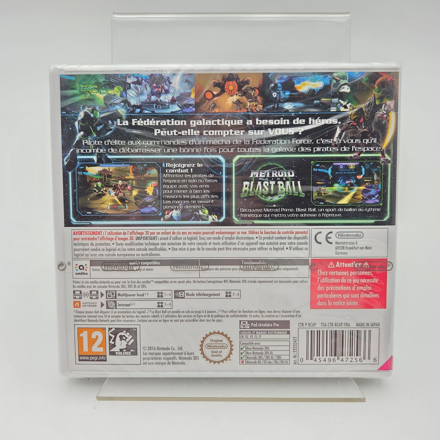 Metroid Federation Force - Nintendo 3DS [NEUF]