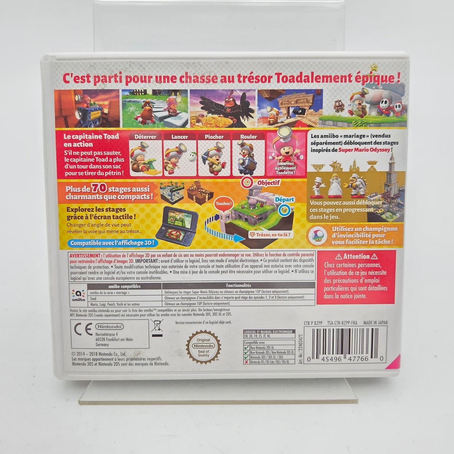 Captain Toad Treasure Tracker - Nintendo 3DS