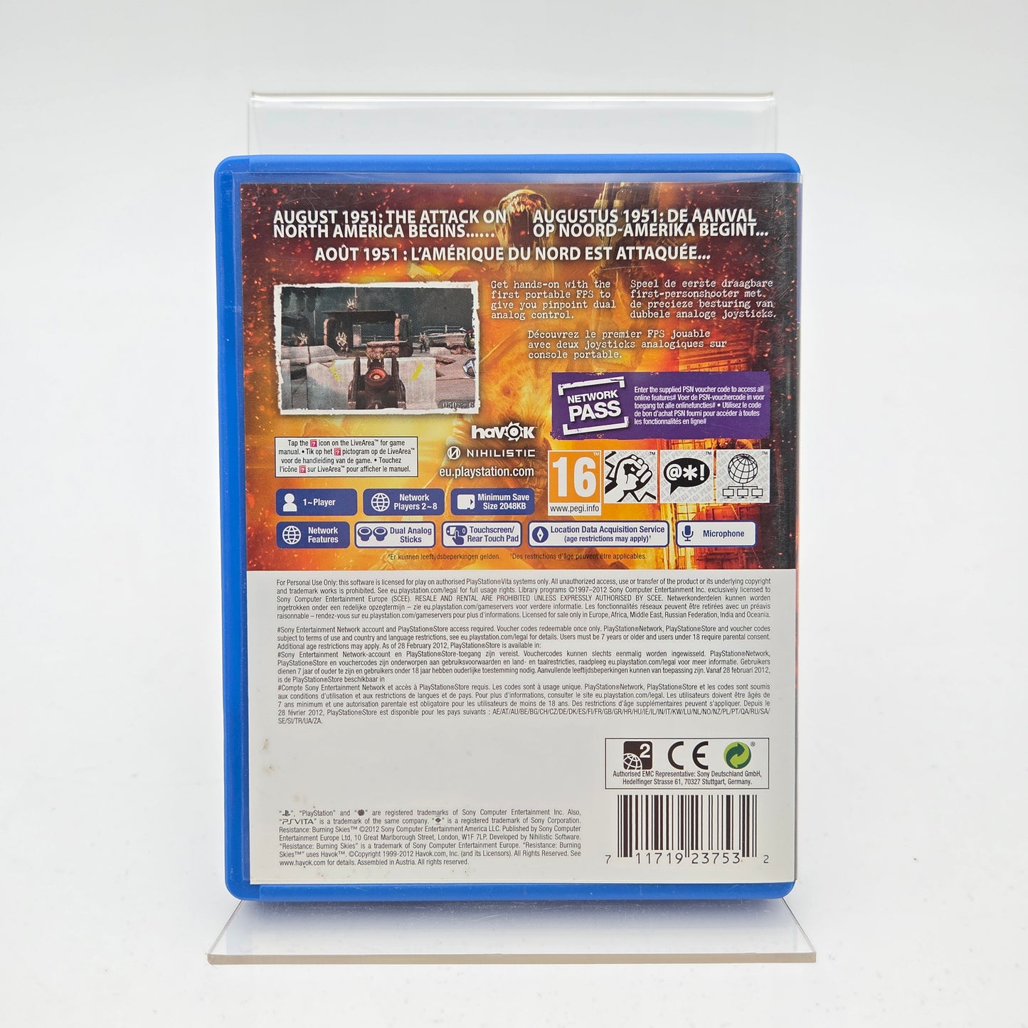 Resistance Burning Skies - Playstation Vita