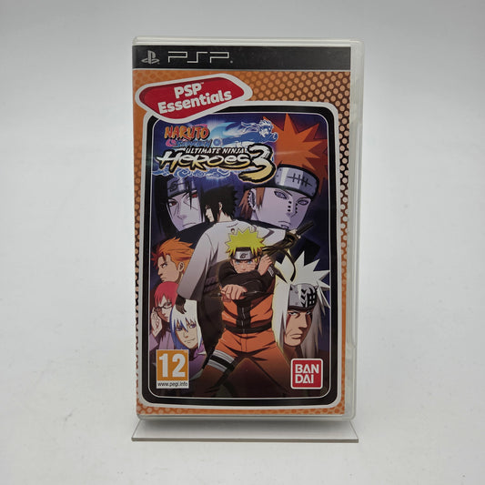Naruto Shippuden Ultimate Ninja Heroes 3 - Playstation Portable